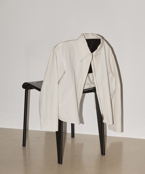 TODAYFUL 「TODAYFUL」 ジップアップブルゾン 36 ホワイト レディース