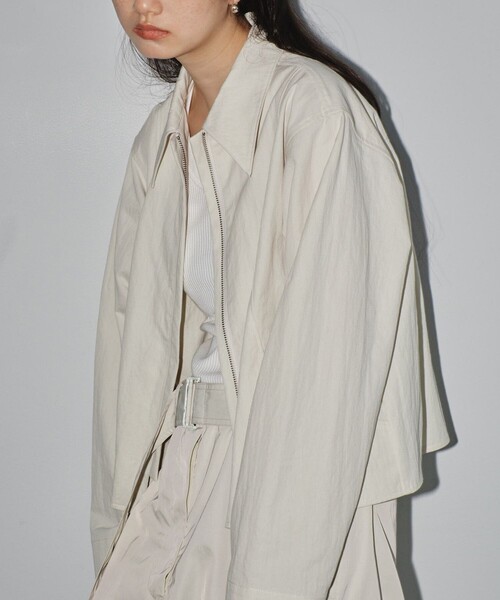 TODAYFUL 「TODAYFUL」 ジップアップブルゾン 36 ホワイト レディース