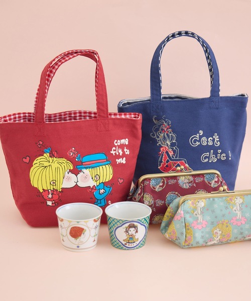Paradise Picnic（パラダイスピクニック） トートバッグ 「水森亜土