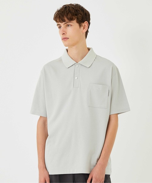 「UNITED TOKYO」 半袖ポロシャツ 1 ブラック メンズ_画像5