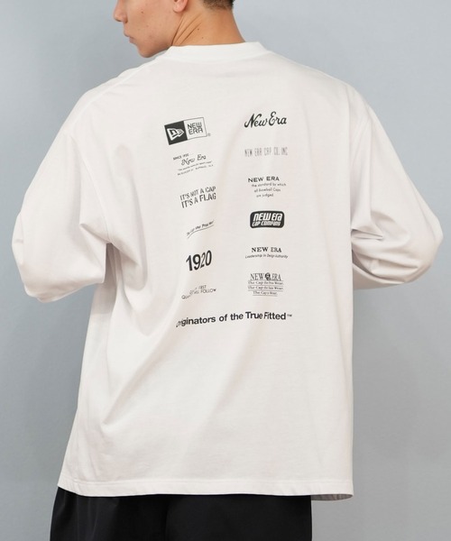 NEW ERA（ニューエラ） tシャツ 長袖Tシャツ ロンT バックプリント