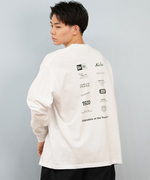 NEW ERA（ニューエラ） tシャツ 長袖Tシャツ ロンT バックプリント