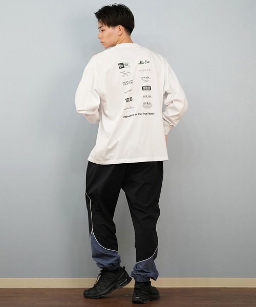 NEW ERA（ニューエラ） tシャツ 長袖Tシャツ ロンT バックプリント