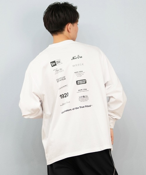 NEW ERA（ニューエラ） tシャツ 長袖Tシャツ ロンT バックプリント