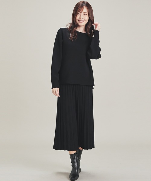 GLACIER lusso（グラシアルッソ） スカート ニットスカート : ZOZOTOWN