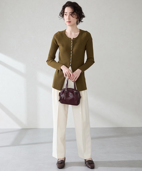 オリエンタルトラフィック（ORiental TRaffic）/【25秋冬新作】シルバーロゴモチーフボストンバッグ/BA−265 ORiental TRaffic（オリエンタルトラフィック） ハンドバッグ シルバー