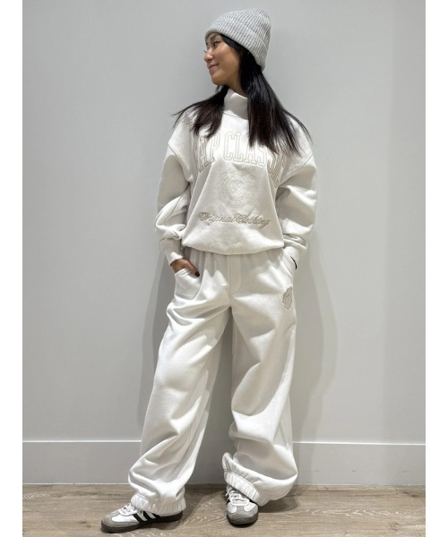 希少✨90s old GAP ロゴ刺繍　モックネックスウェット 杢グレー GAP（ギャップ） トレーナー スウェット ヴィンテージソフトモック