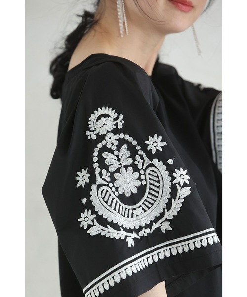 「CAWAII」 半袖カットソー FREE ブラック レディース_画像2