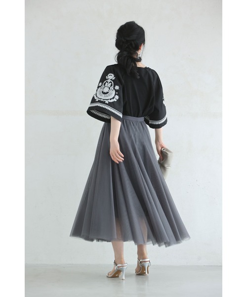 「CAWAII」 半袖カットソー FREE ブラック レディース_画像5