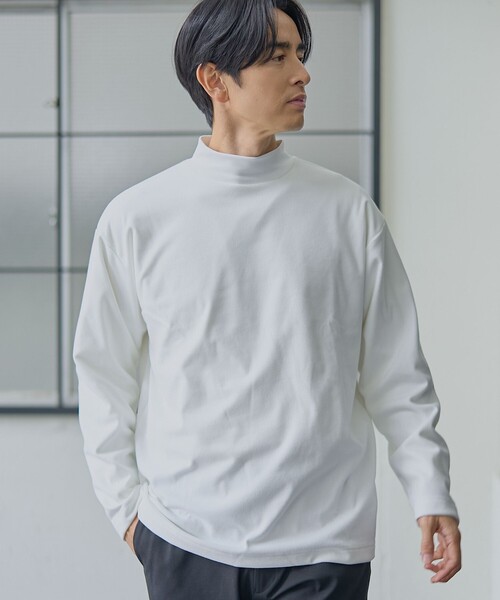 coen（コーエン） tシャツ ソフトタッチモチモチロングスリーブT