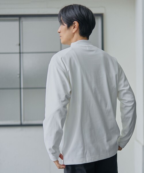 coen tシャツ ソフトタッチモチモチロングスリーブTシャツ メンズ