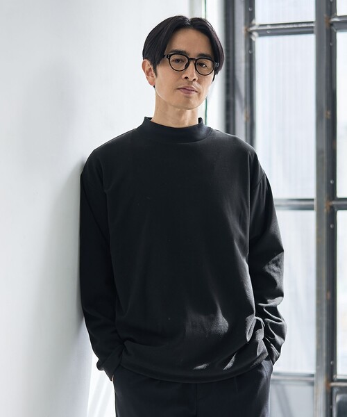 coen（コーエン） tシャツ ソフトタッチモチモチロングスリーブT