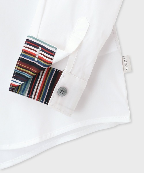 Paul Smith JUNIOR ブラウス シャツ ジュニア バンドカラー / 893178