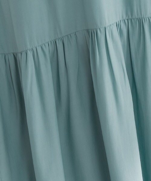 「Pierrot」 半袖ワンピース M カーキ レディース_画像4