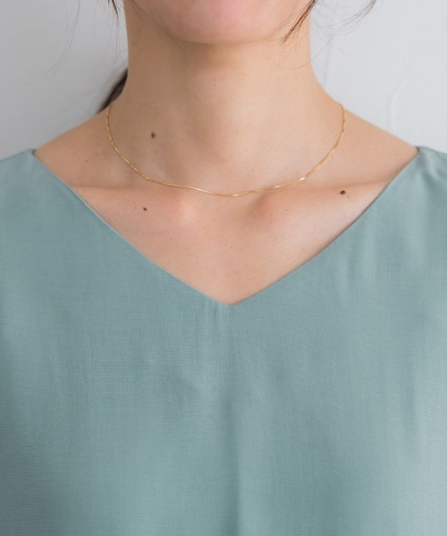 「Pierrot」 半袖ワンピース M カーキ レディース_画像5