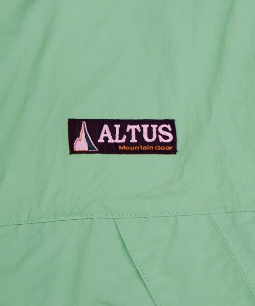 「ALTUS Mountain Gear」 ナイロンブルゾン ONE SIZE ホワイト レディース_画像4