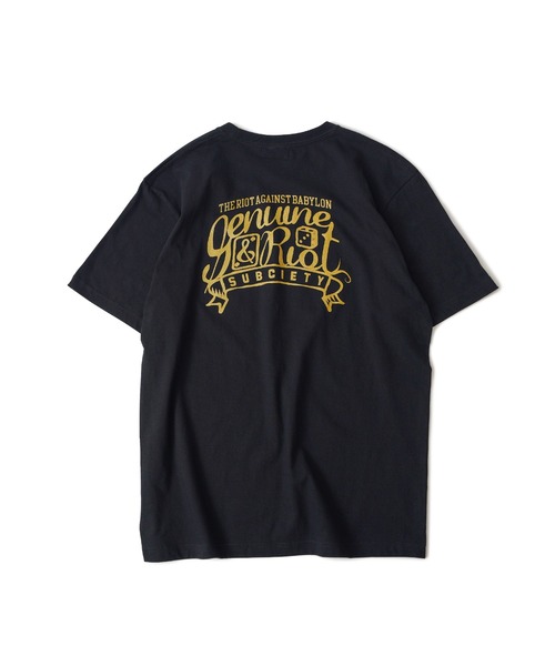 「Subciety」 半袖Tシャツ - ホワイト メンズ_画像6