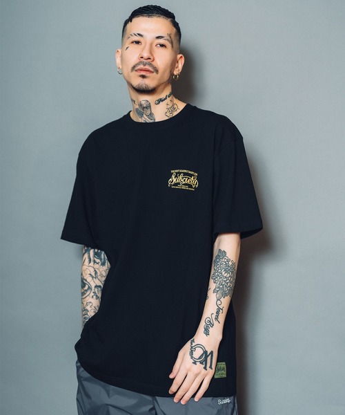 「Subciety」 半袖Tシャツ - ホワイト メンズ_画像8