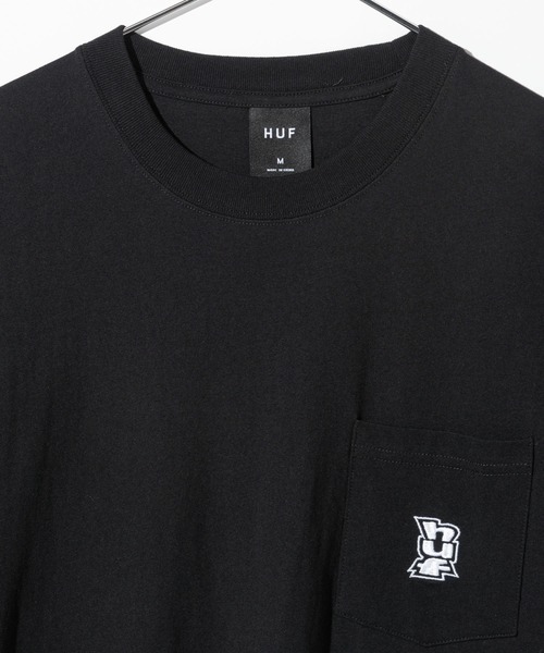 HUF（ハフ） tシャツ HUF MEGABLAST S/S POCKET TEE 胸ポケット メガ 
