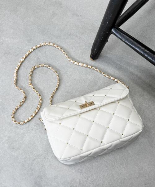 WEGO（ウィゴー） ショルダーバッグ バッグ WEGO/キルティングフラップ