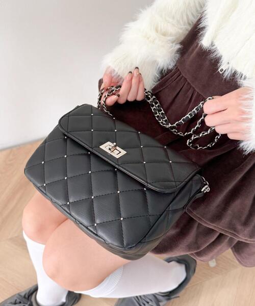 WEGO（ウィゴー） ショルダーバッグ バッグ WEGO/キルティングフラップ