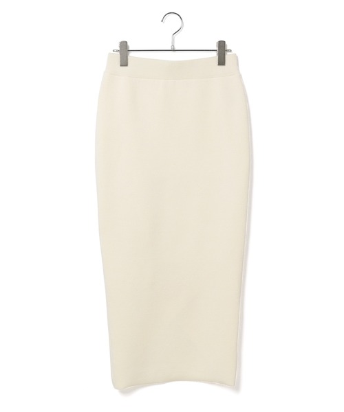 「ADAM ET ROPE'」 ニットスカート FREE ホワイト レディース_画像7