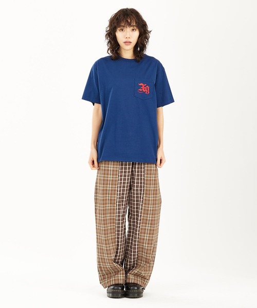 「X-girl」 半袖Tシャツ L ブラック レディース_画像8