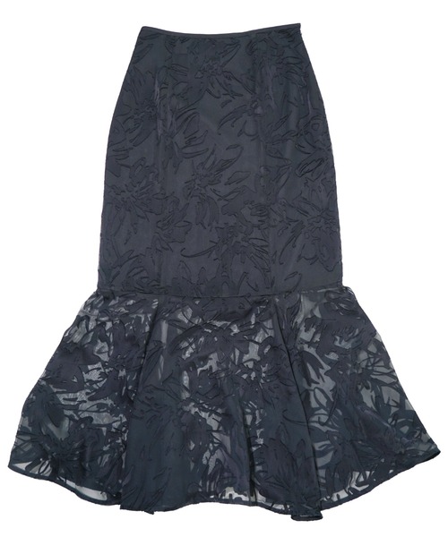 anuans（アニュアンス） ロングスカート SMALL ライトグレー