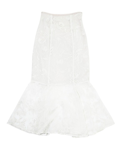 anuans（アニュアンス） ロングスカート SMALL ライトグレー