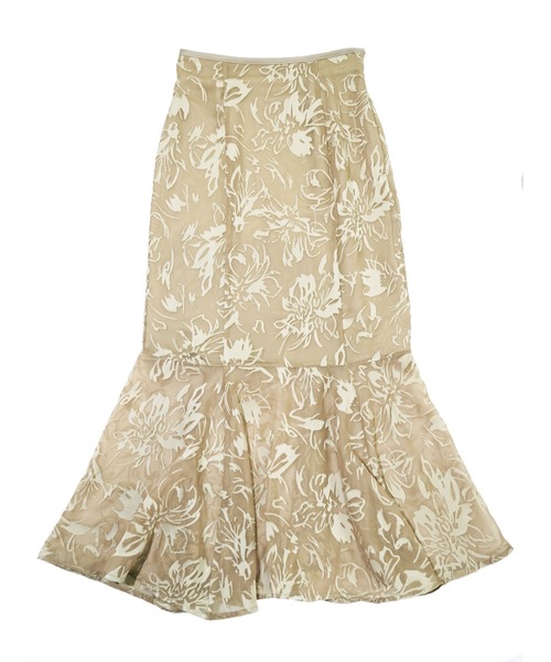 anuans（アニュアンス） ロングスカート SMALL ライトグレー