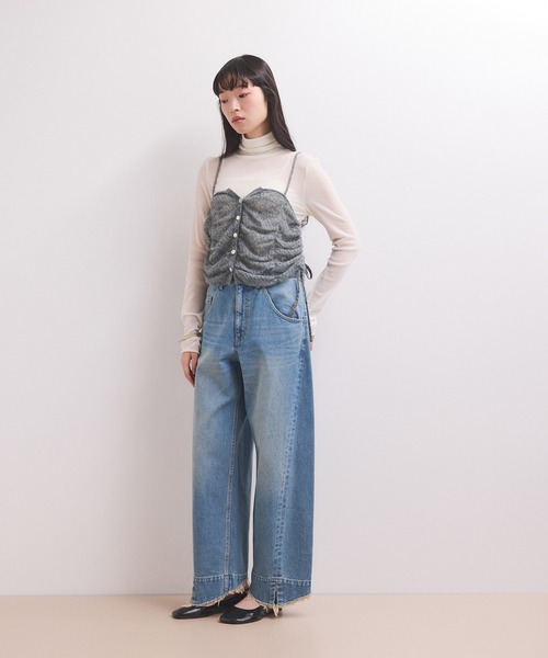 ADAM ET ROPE'（アダムエロペ） ワンピース 「WEB限定」ニット