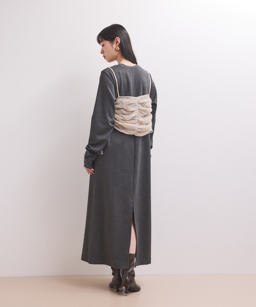 ADAM ET ROPE'（アダムエロペ） ワンピース 「WEB限定」ニット