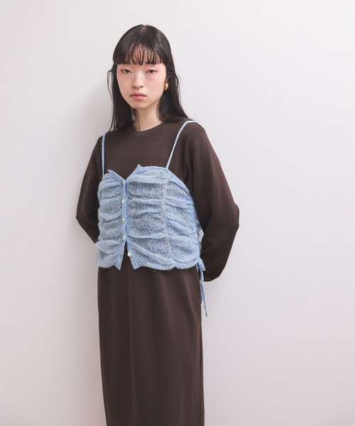 ADAM ET ROPE'（アダムエロペ） ワンピース 「WEB限定」ニット