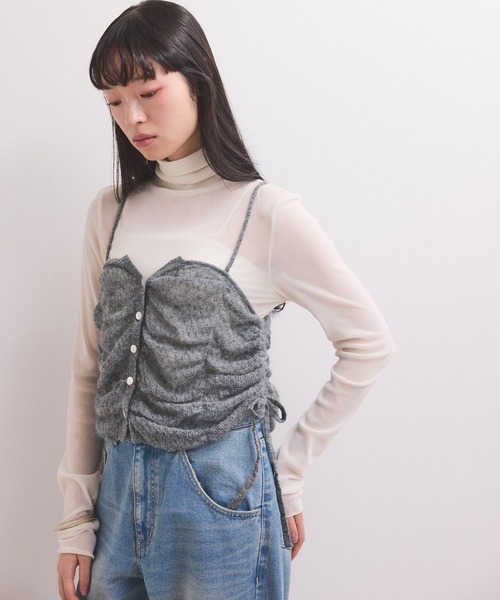 ADAM ET ROPE'（アダムエロペ） ワンピース 「WEB限定」ニット