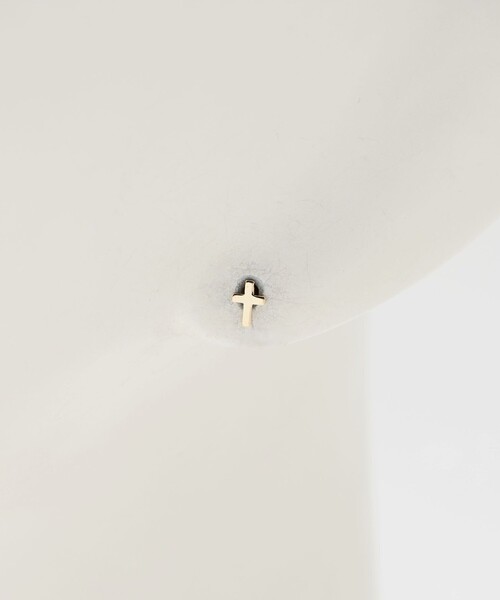 BEAUTY＆YOUTH UNITED ARROWS ピアス K18 クロス ピアス レディース