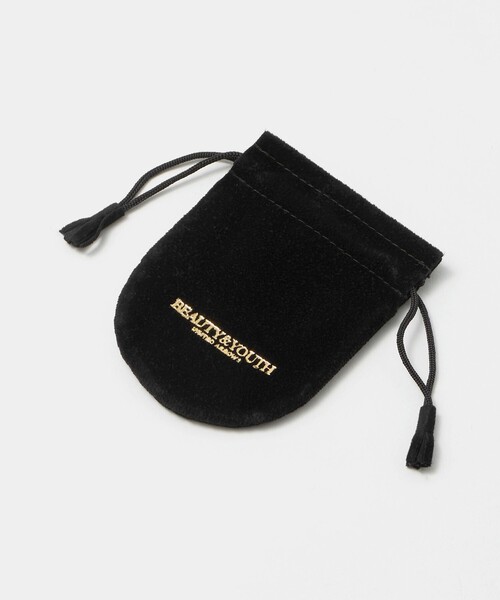 ビューティー＆ユース　ユナイテッドアローズ 〈BAQLESS 〉クロス ピアス BEAUTY＆YOUTH UNITED ARROWS ピアス K18 クロス ピアス レディース