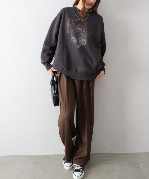 SpRay（スプレイ） トレーナー スウェット 裏起毛WOLFスウェット