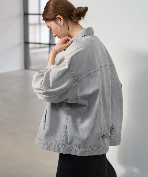 FRAMeWORK（フレームワーク） デニムジャケット - グレー レディース