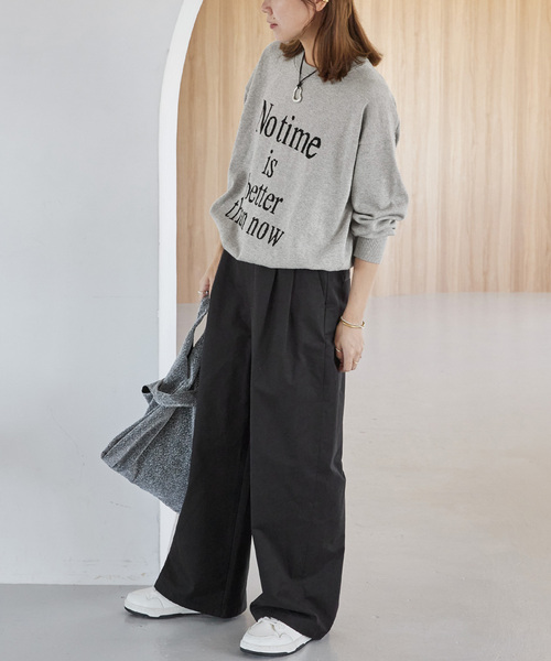 「JOURNAL STANDARD relume」 チノパンツ 36 ブラック レディース_画像4