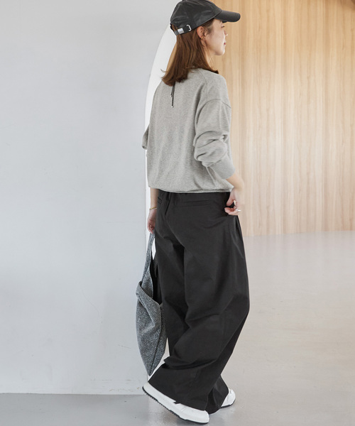 「JOURNAL STANDARD relume」 チノパンツ 36 ブラック レディース_画像8