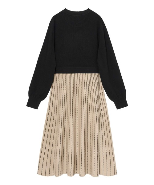ANAYI（アナイ） ニットワンピース 38 ネイビー レディース : ZOZOTOWN