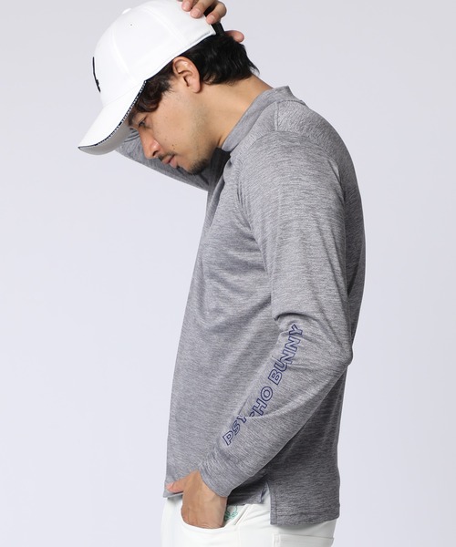 Psycho Bunny（サイコバニー） tシャツ 「GOLF」アームロゴ シルエット