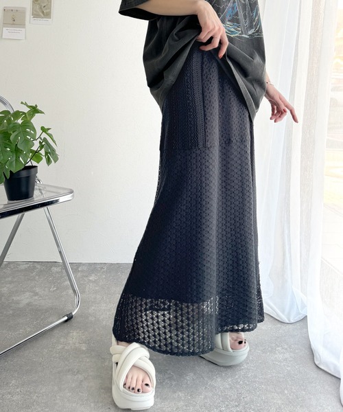 「classicalelf」 ロングスカート LARGE ホワイト レディース_画像3