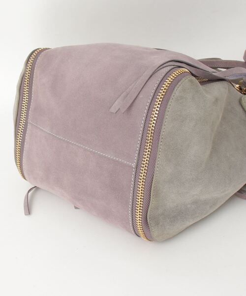 「HASHIBAMI」 2WAYバッグ - パープル レディース_画像3