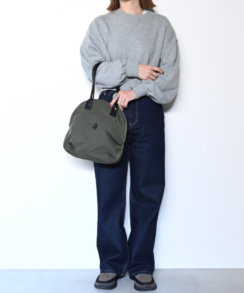 ボストンバッグ 「本革 ハンドル」CL3934 CROIR OVAL BOSTON トート レディース