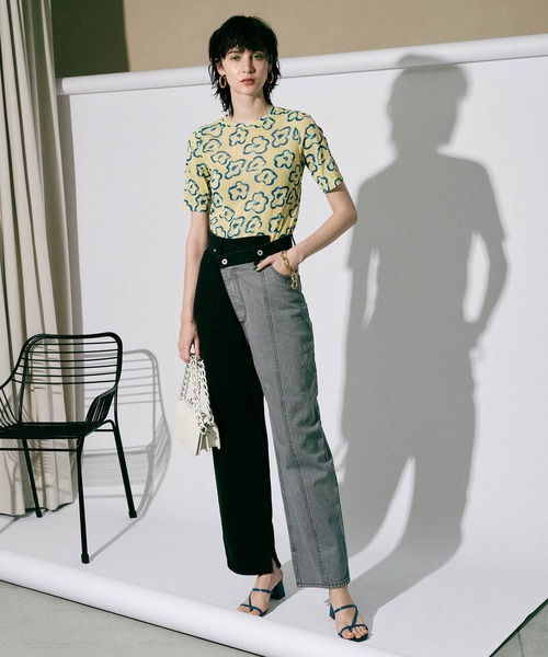 MAISON SPECIAL（メゾンスペシャル） デニムパンツ 36 ブラック