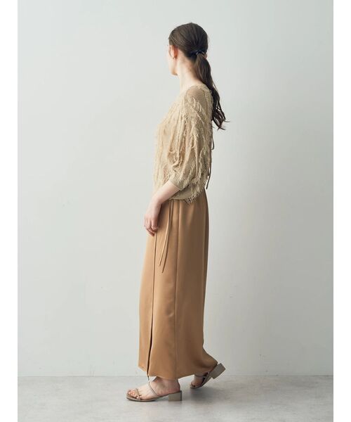 「YECCA VECCA」 スカート S キャメル レディース_画像3