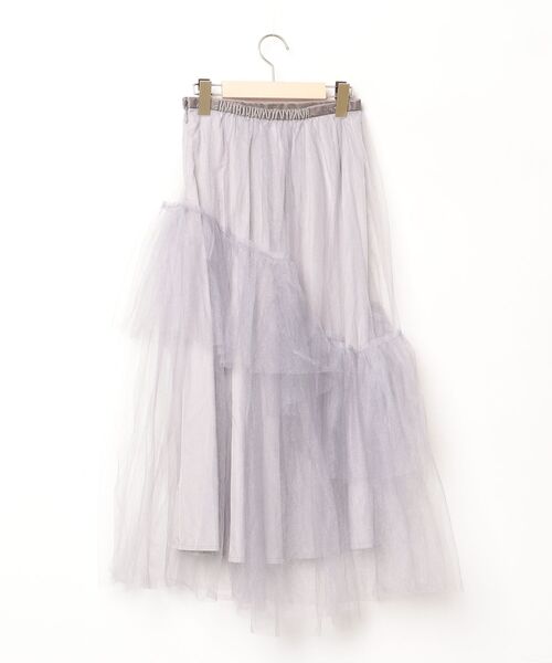 「SNIDEL」 フレアスカート 0 グレー レディース_画像2