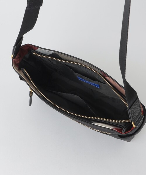 BLUE LABEL CRESTBRIDGE ブルーレーベルクレストブリッジ ショルダーバッグ  ナイロン/チェック柄    ブラック レディース / 240001180986 BLUE LABEL CRESTBRIDGE（ブルーレーベルクレストブリッジ