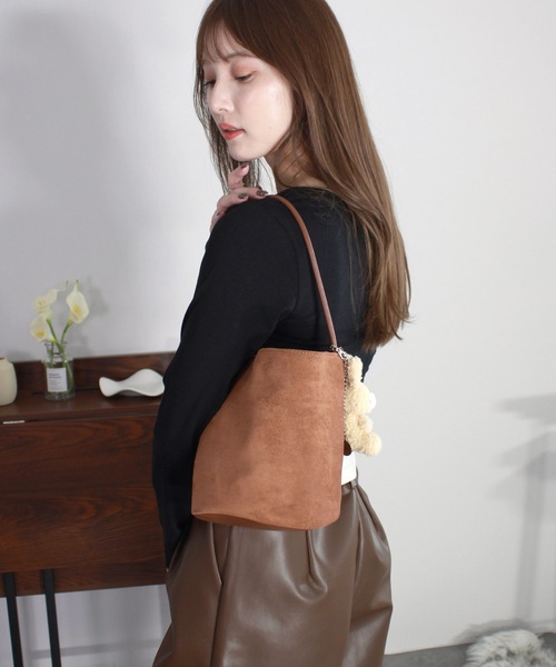 「Reurie'」 トートバッグ FREE ブラウン レディース_画像9